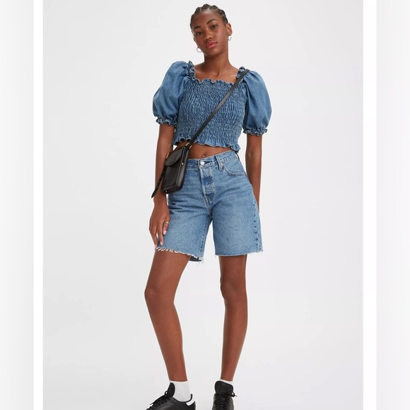 Levi’s 501 90’s women’s jeans denim shorts - Picture 2 of 8